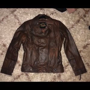 Brown Leather Jacket